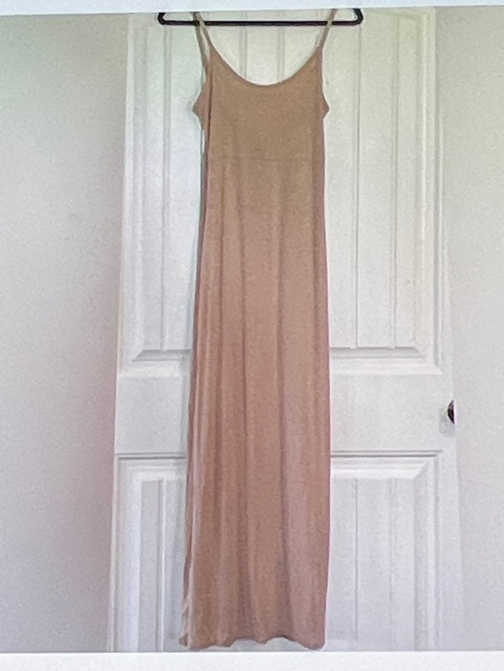 Jersey Scoop neck maxi Dress